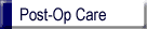 Post-Operative Care and Medication after Cataract Surgery