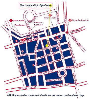 Location of Devonshire St and local Underground Stations